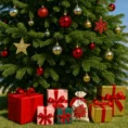 Luxury 5Ft Christmas Tree Dubai with Decoration & Gift Set
