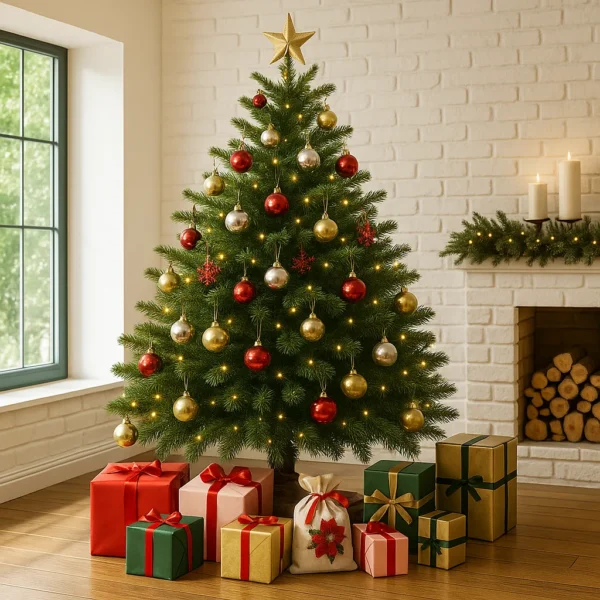 Luxury 5Ft Christmas Tree with Decoration & Gift Set 02 Luxury 5Ft Christmas Tree Dubai with Decoration & Gift Set