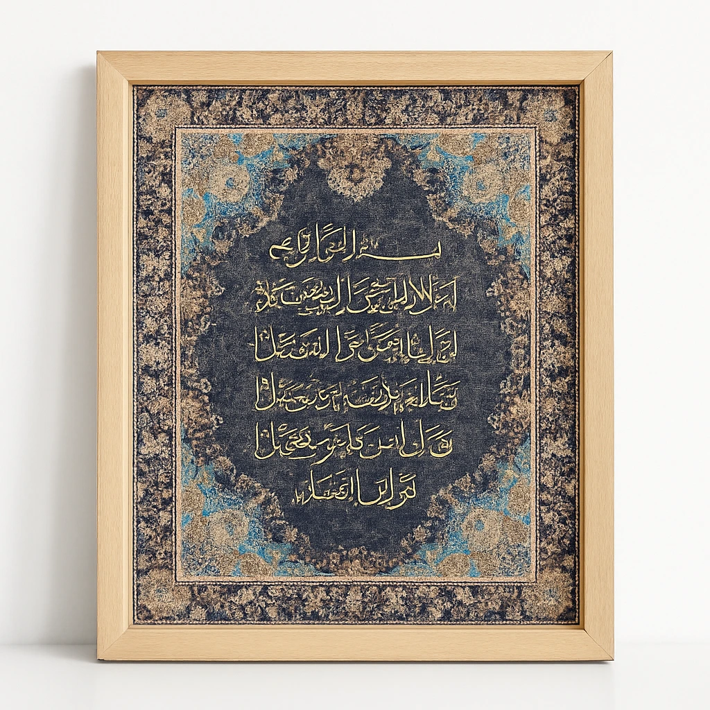 Luxury Islamic Wall Art Frame